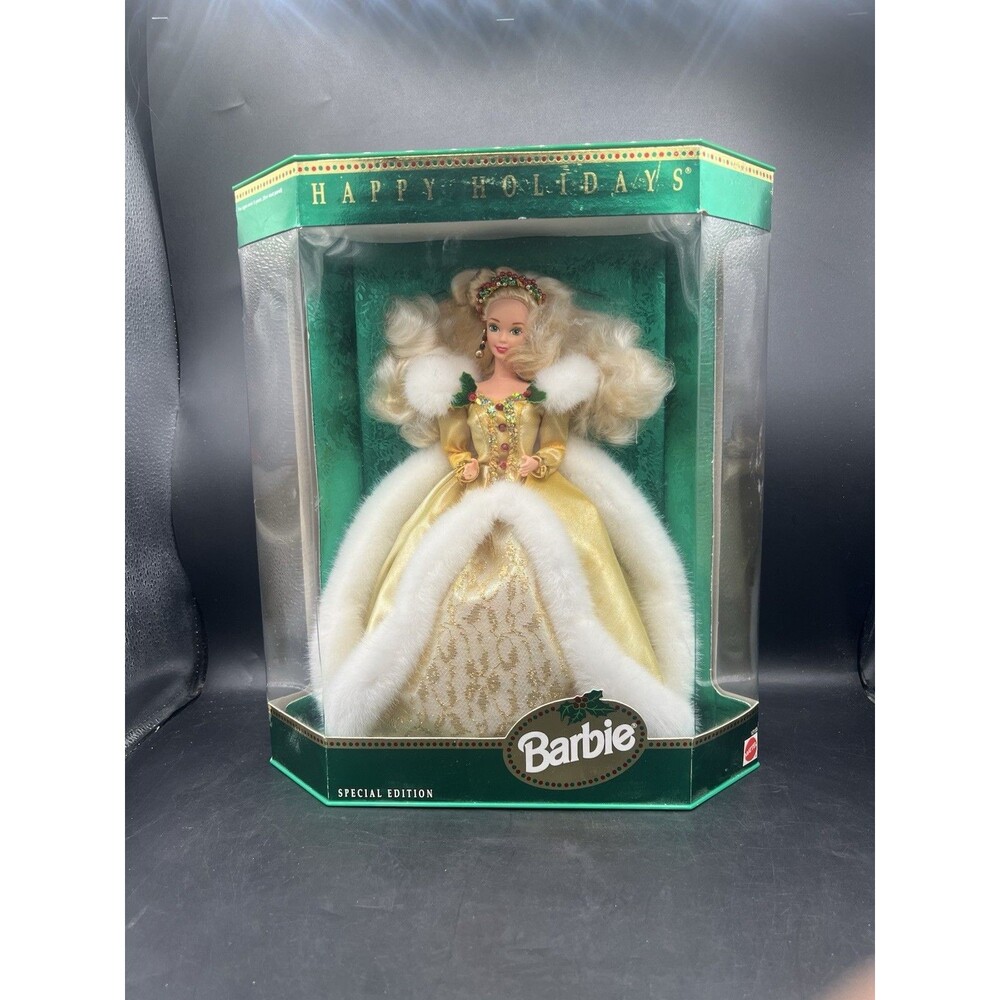 1994 Happy Holidays Barbie Special Edition #12155 Mattel NIB Christmas Doll